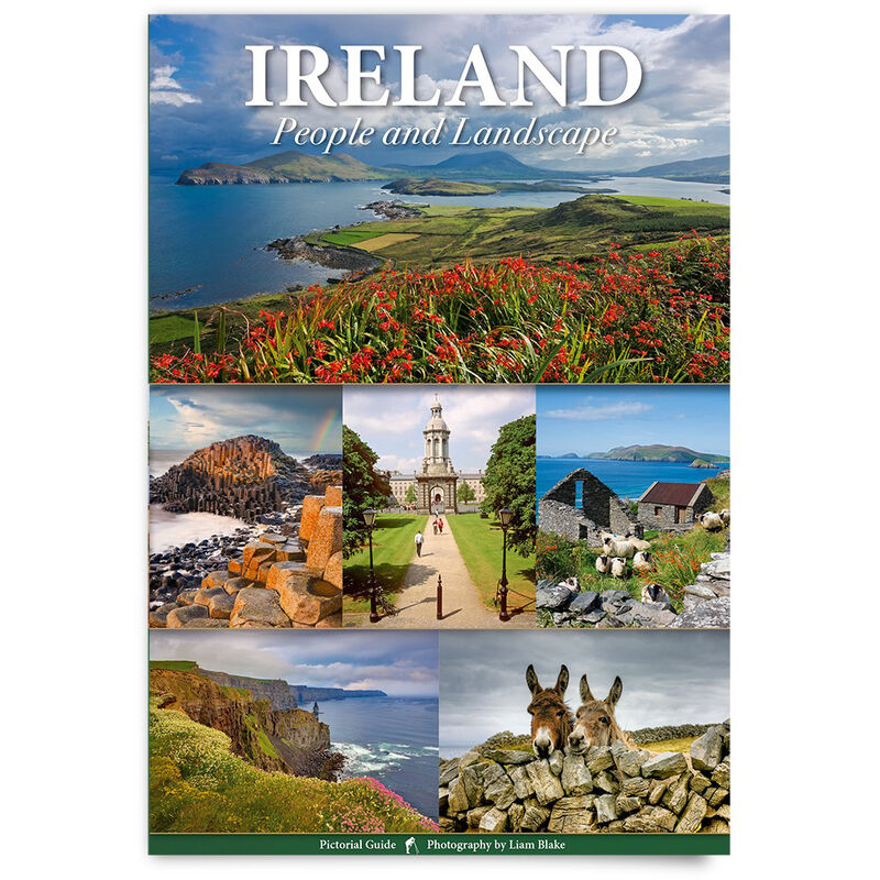 Paperback Pictorial Ireland Guidebook  Illustrated Copy